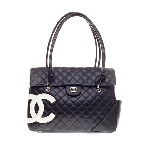 chanel cambon flap tote|chanel grand shopping tote price.